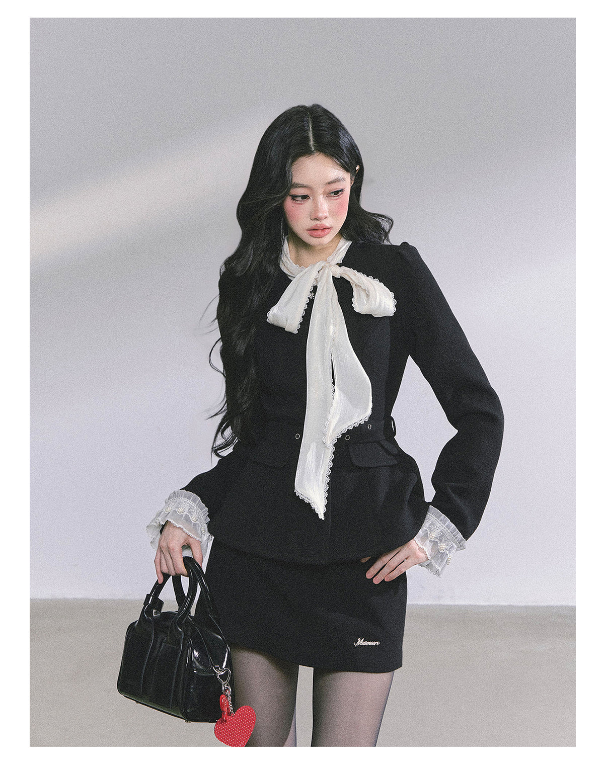 ShaoYeYan French Elegant Heiress Style Slim-Fit Blazer