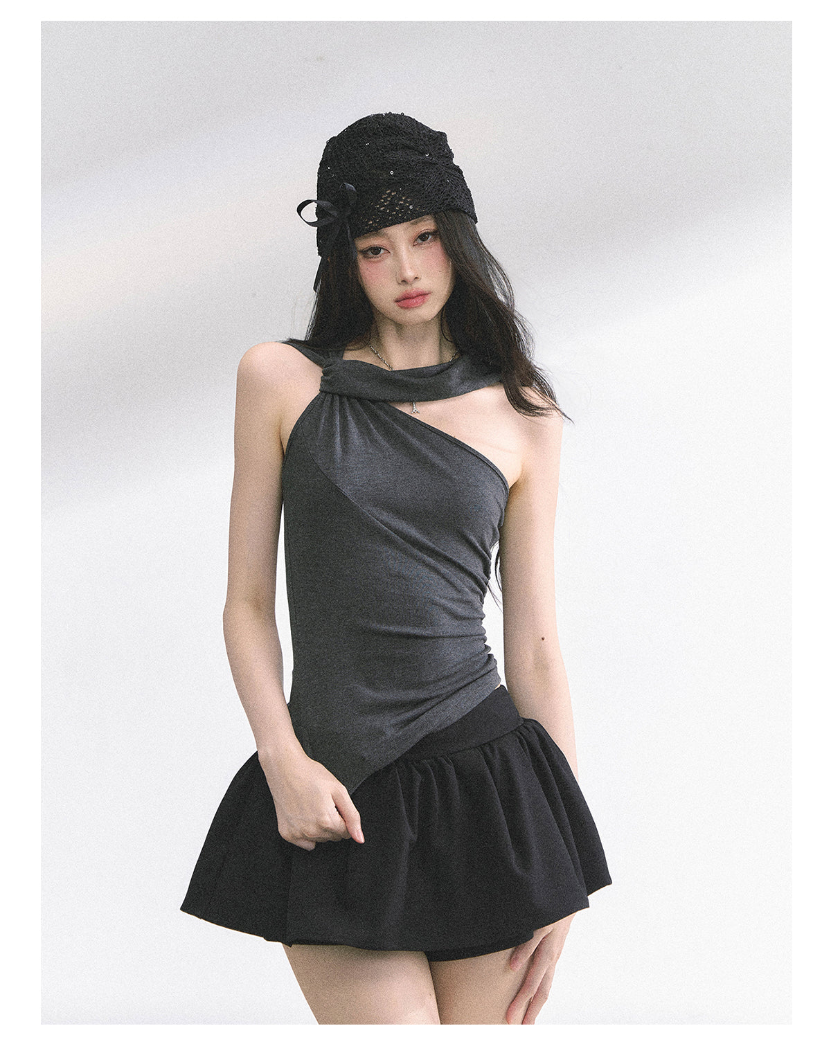 SHAOYEYAN Two-Way Crop Top