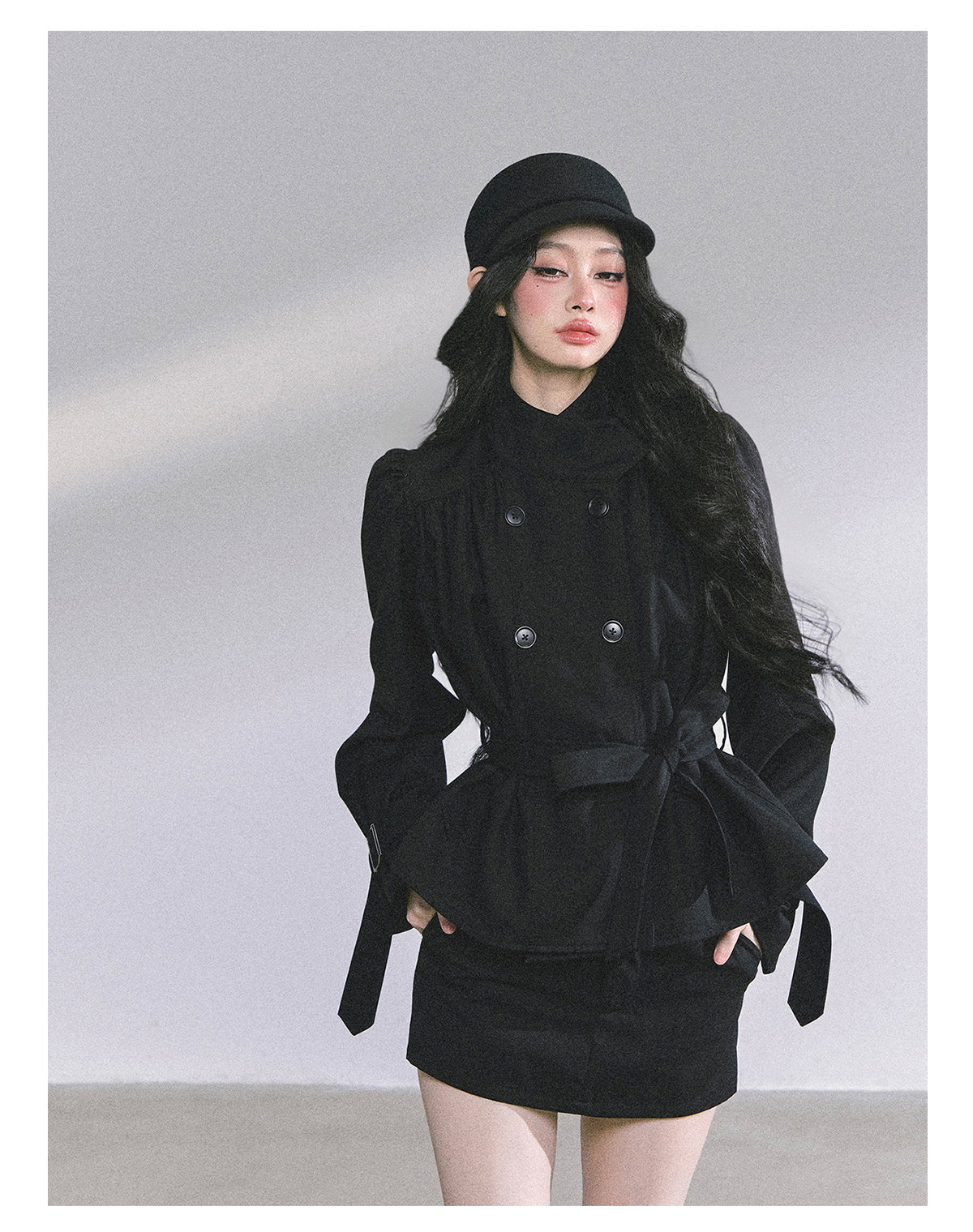 SHAOYEYAN Audrey Hepburn Style Two-Piece Set