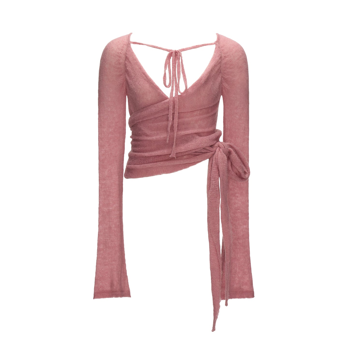 MAMC Cross Strap Knit Top