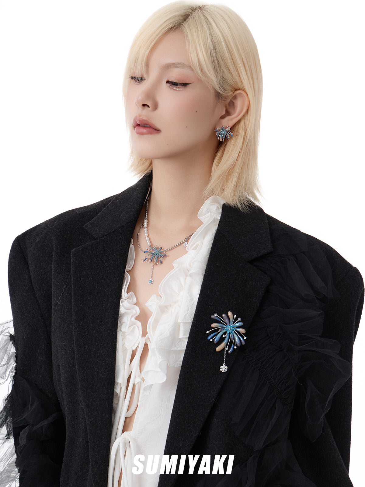 SUMIYAKI Fireworks Star Earrings