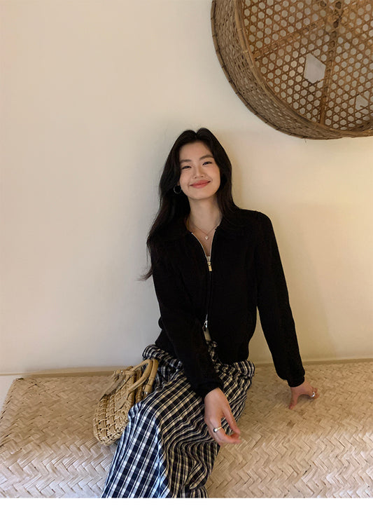 Pusumede Dual-Zip Cardigan