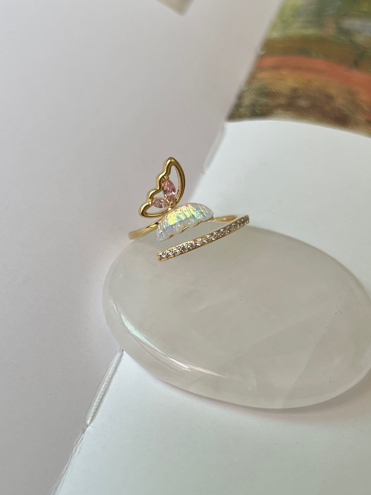 VIGVOG Artisan Butterfly Cocktail Ring