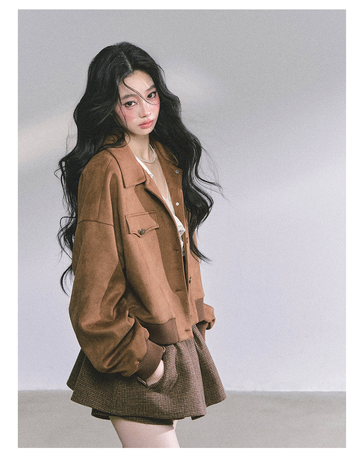 ShaoYeYan London Scholar Audrey Hepburn Style Three-Piece Set