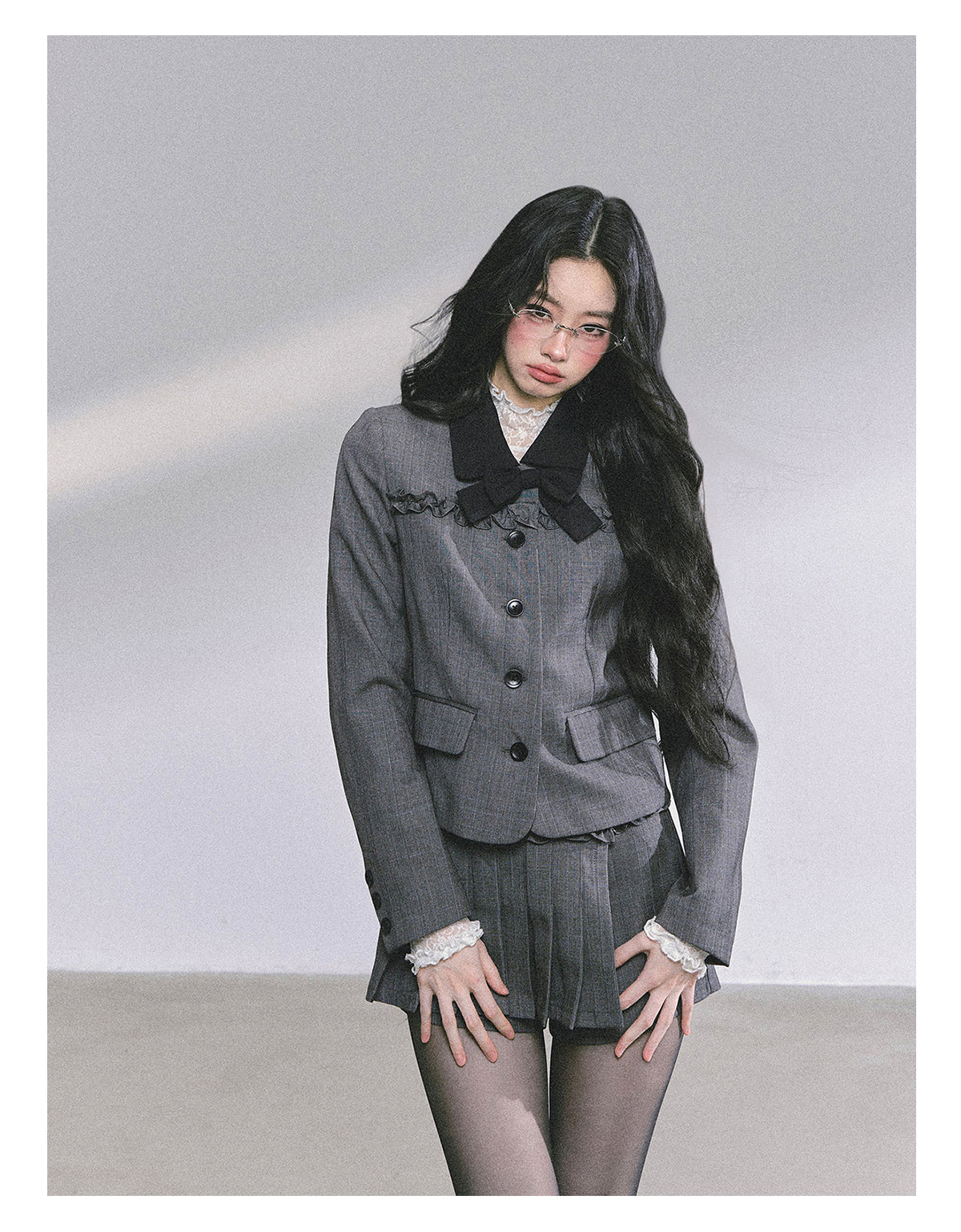ShaoYeYan Miu-Inspired French Academy Style Two-Piece Set