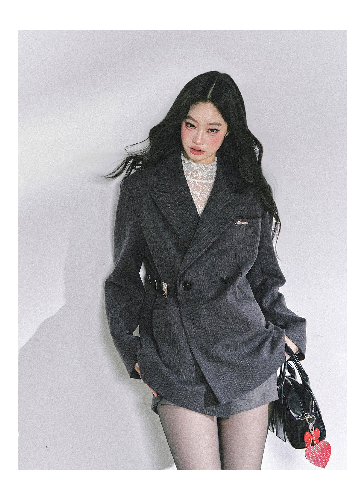 ShaoYeYan Miu-Inspired French Hepburn Style Loose Fit Blazer