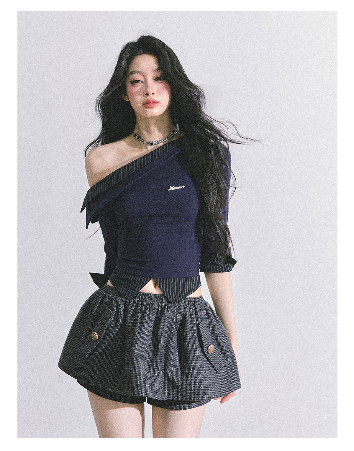 SHAOYEYAN Off-Shoulder Slimming T-Shirt