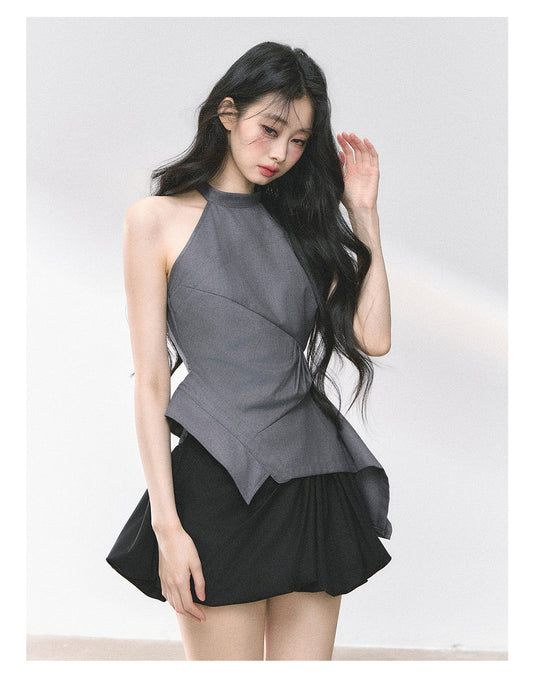 SHAOYEYAN American Style Halter Top