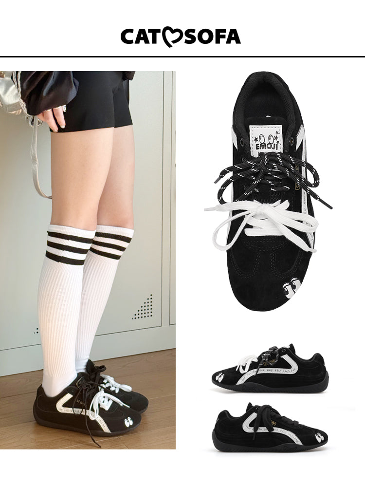 Cat&Sofa Emoji-Lab Eyeconic Racing Sneakers