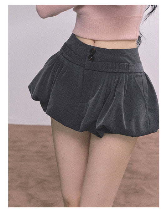 ShaoYeYan MIU Style Waltz American Slim-Fit Skirt