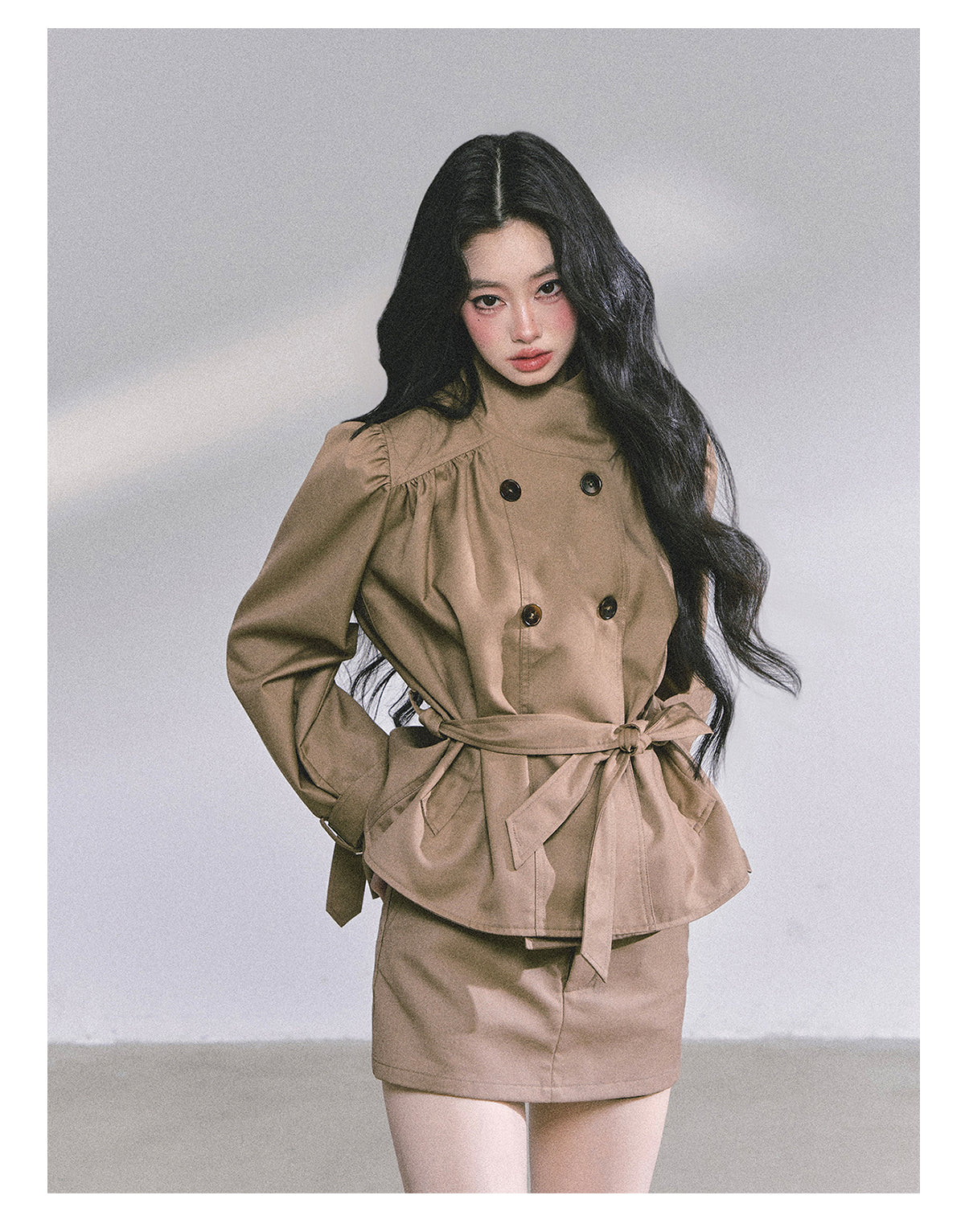 SHAOYEYAN Audrey Hepburn Style Two-Piece Set
