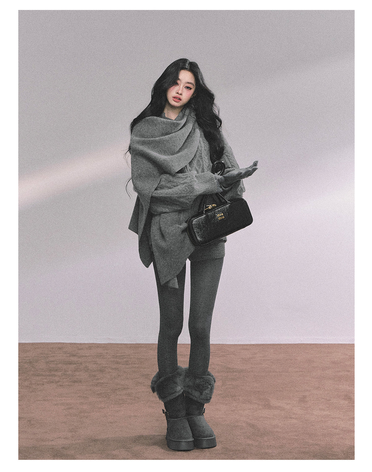 ShaoYeYan Zurich Exchange Student Korean Lazy Style Set