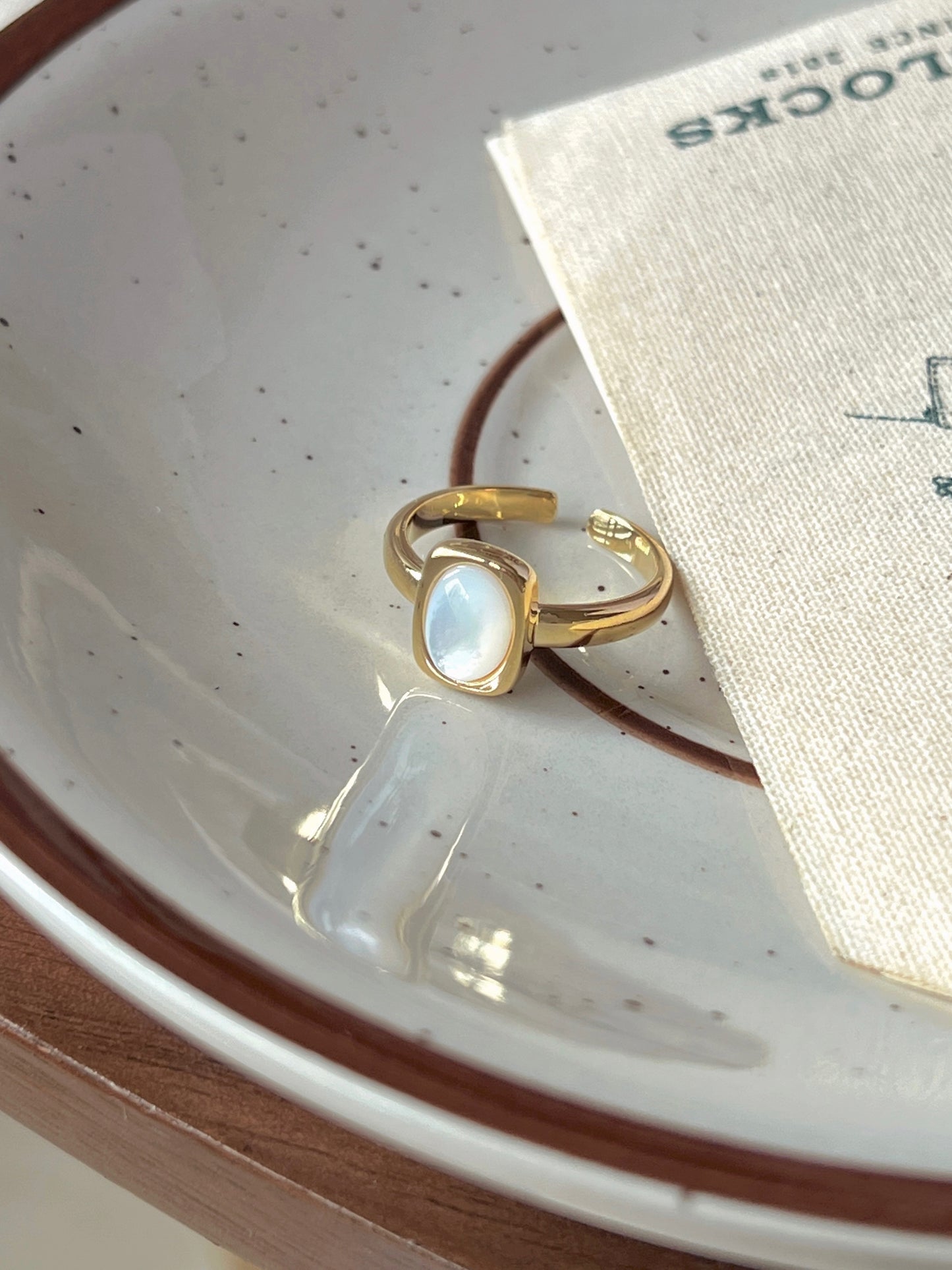 VIGVOG Natural Stone Ring Collection