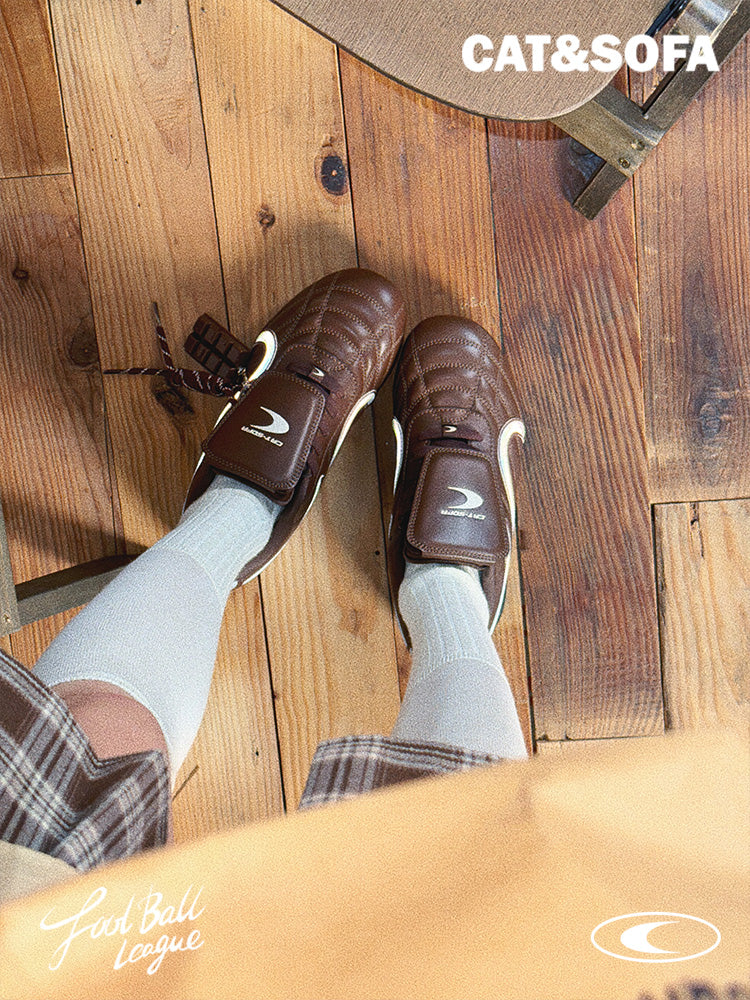 Cat&Sofa Retro Football Sneakers