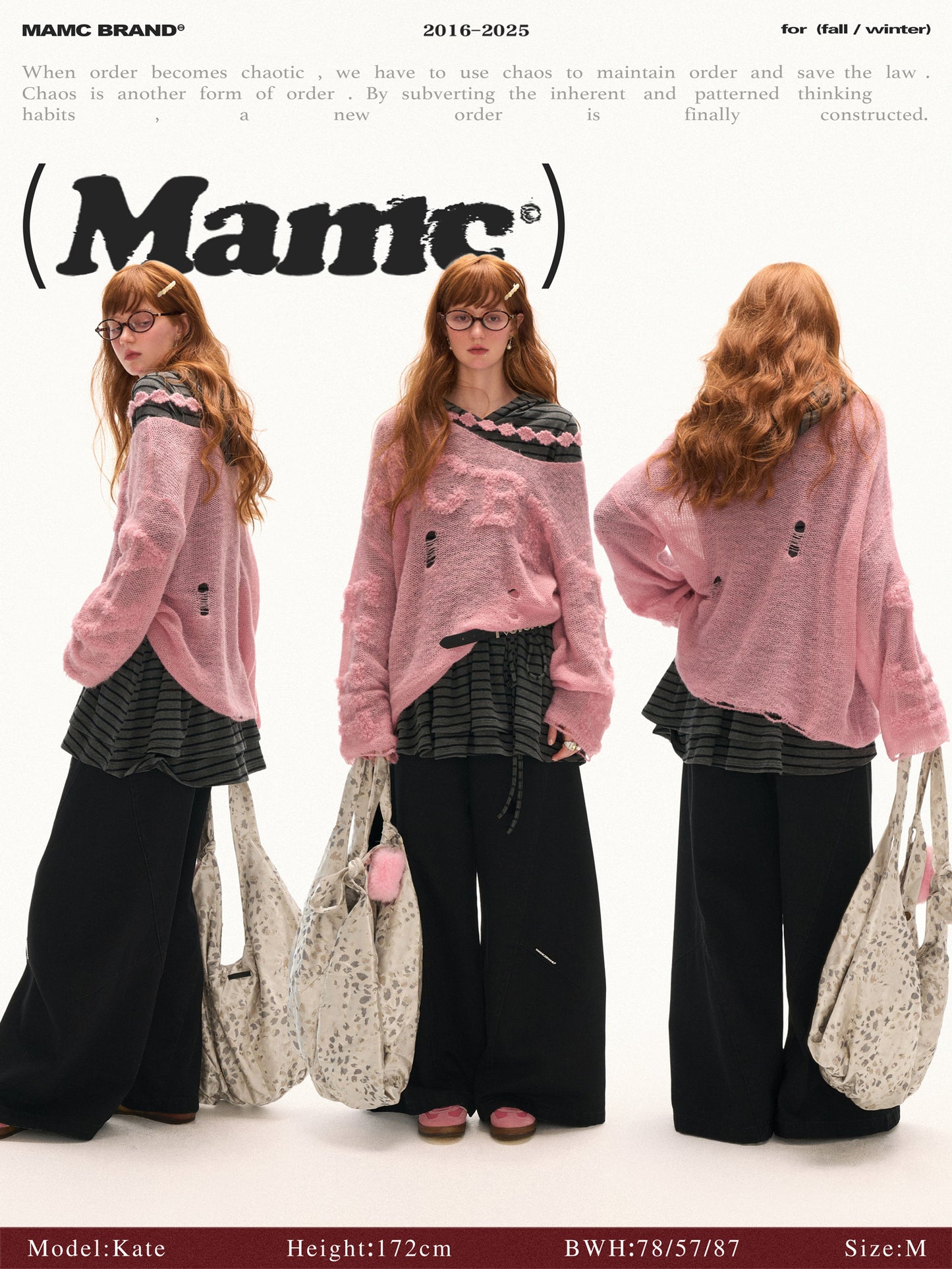 MAMC Off-Shoulder Knit Top