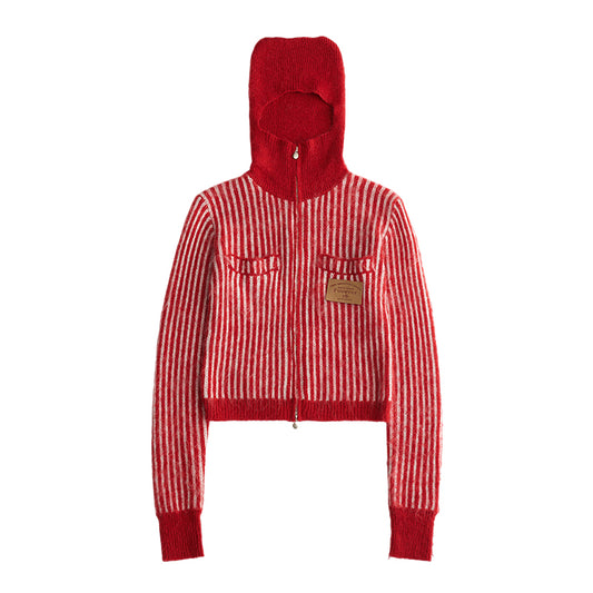 MAMC Hooded Striped Sweater