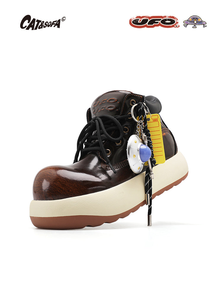 Cat&Sofa x UFO Ugly and Cute Big Head Boots