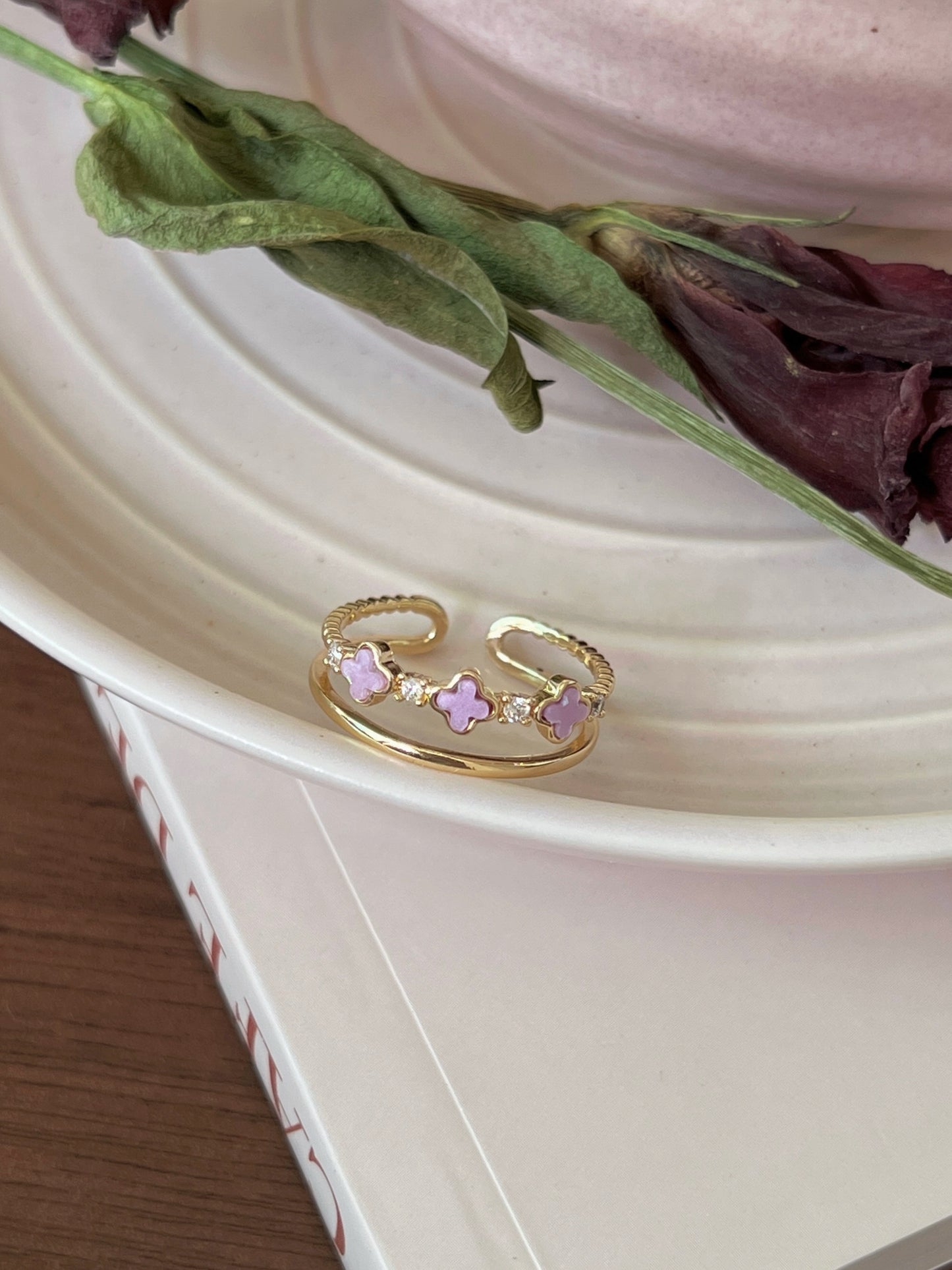 VIGVOG 2025 Ethereal Butterfly Ring Collection