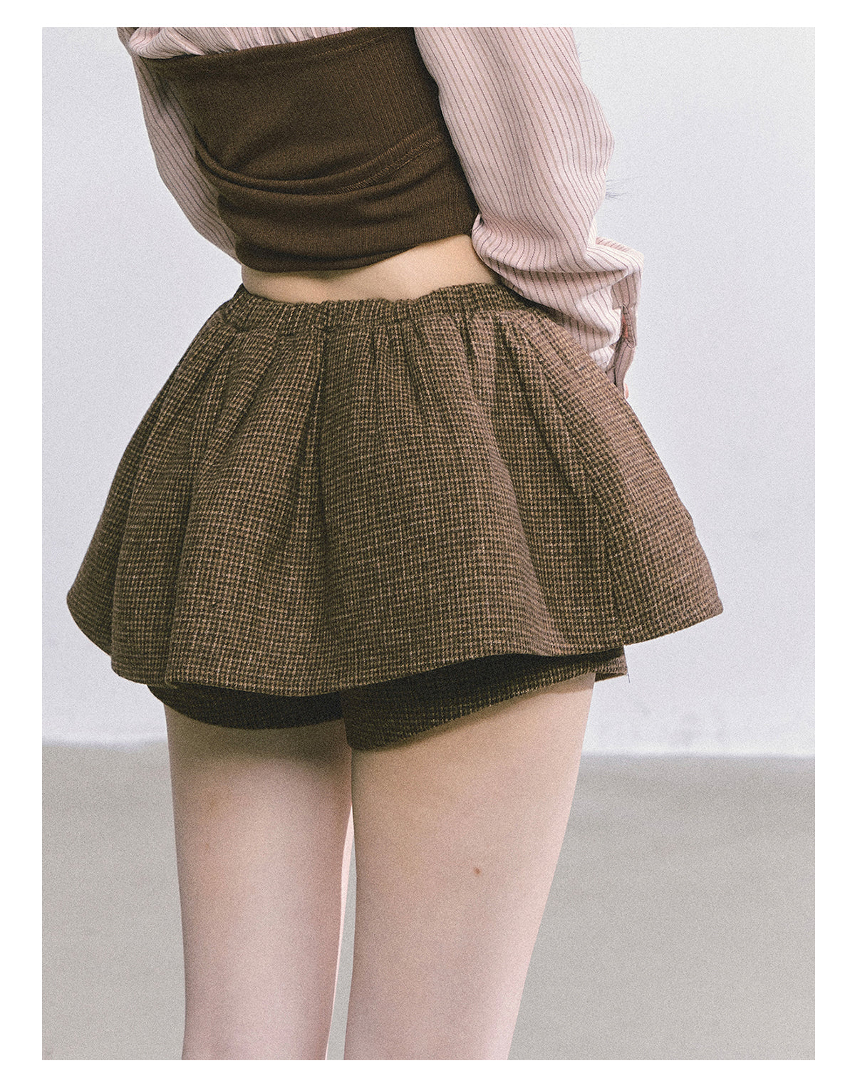 ShaoYeYan Karasuno High School French A-Line Flared Skirt