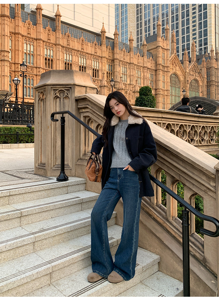 Pusumede Retro Workwear Jacket