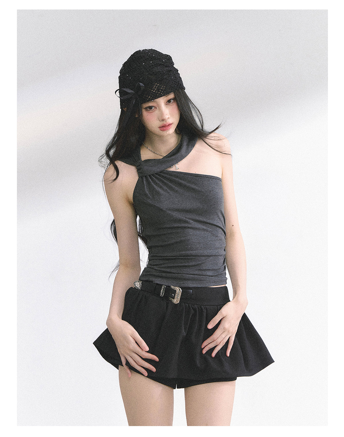 SHAOYEYAN Two-Way Crop Top