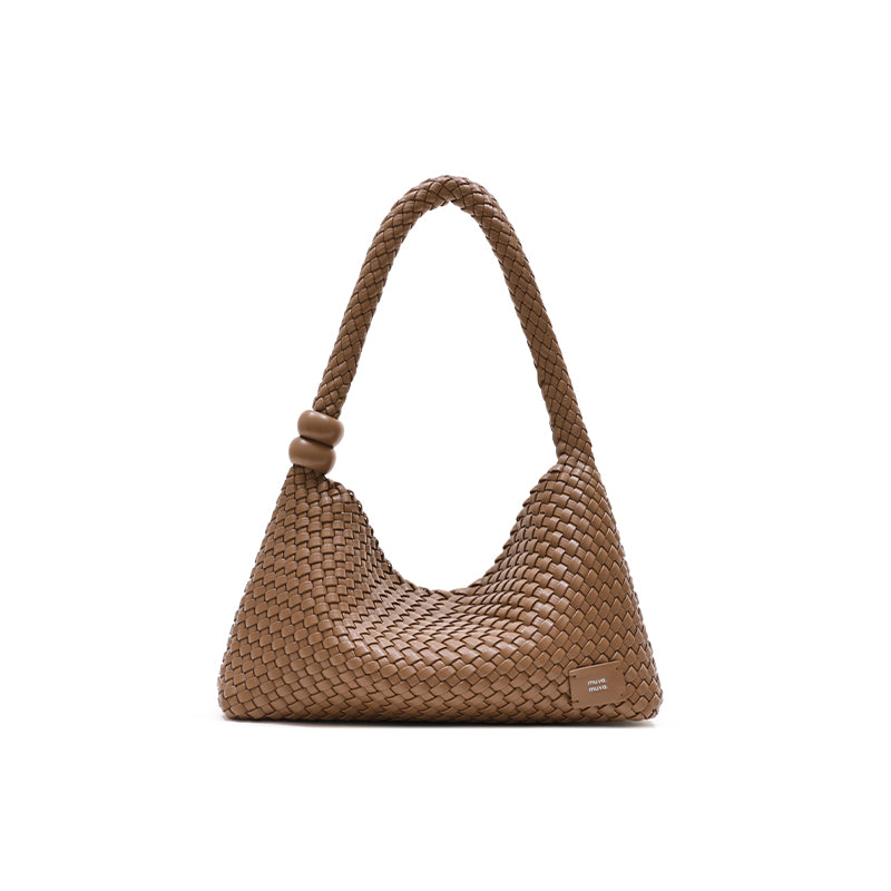 MUVA 'Summer Whisper' Woven Hobo Bag
