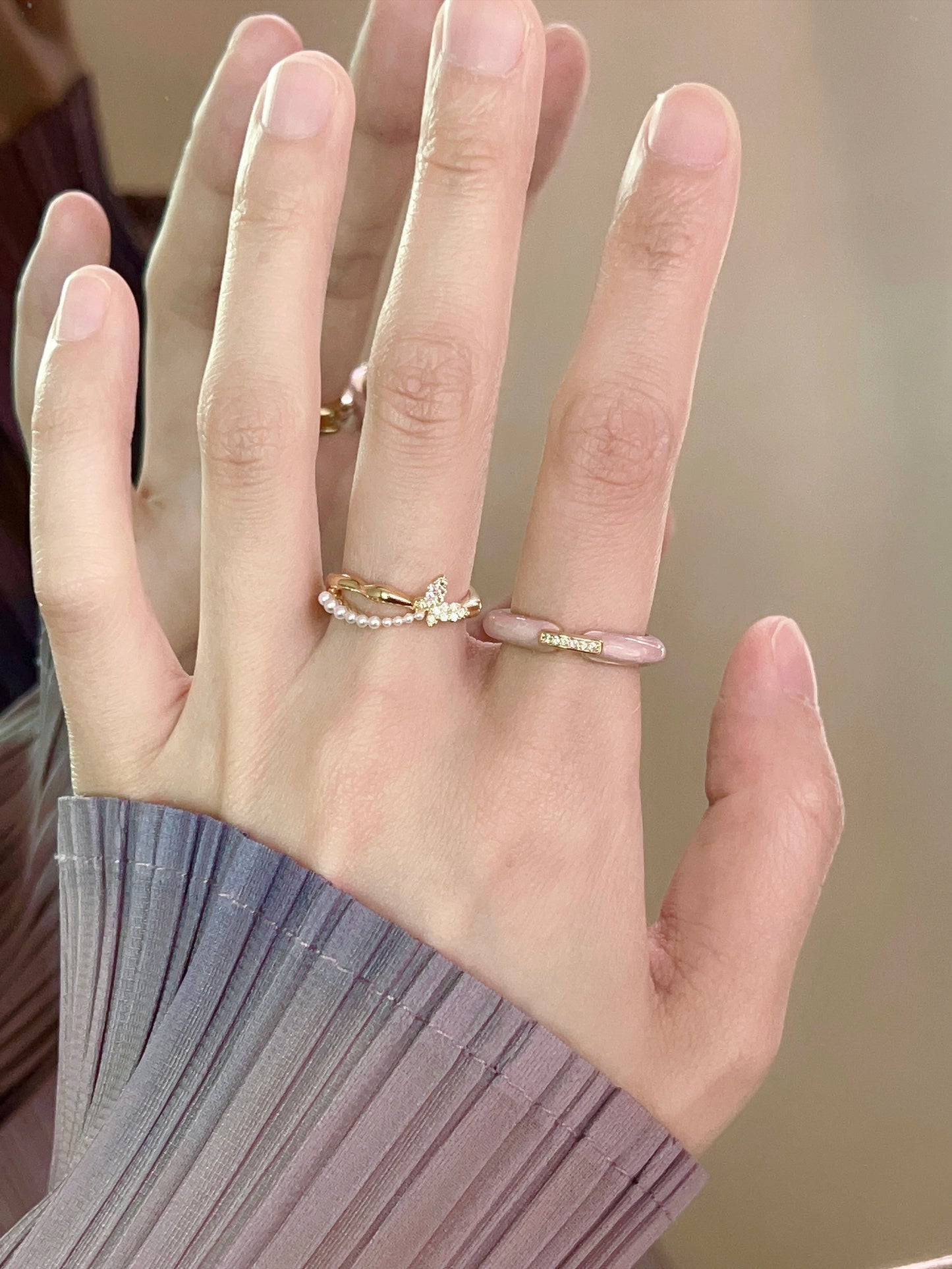VIGVOG Artisan Butterfly Cocktail Ring