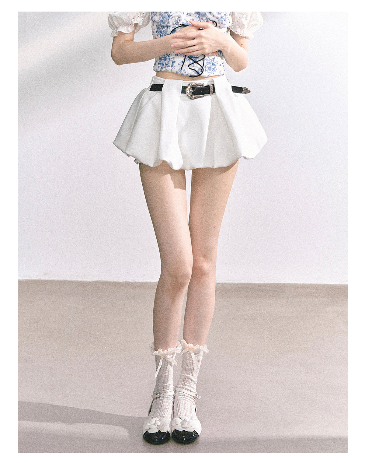 SHAOYEYAN American Style A-Line Mini Skirt
