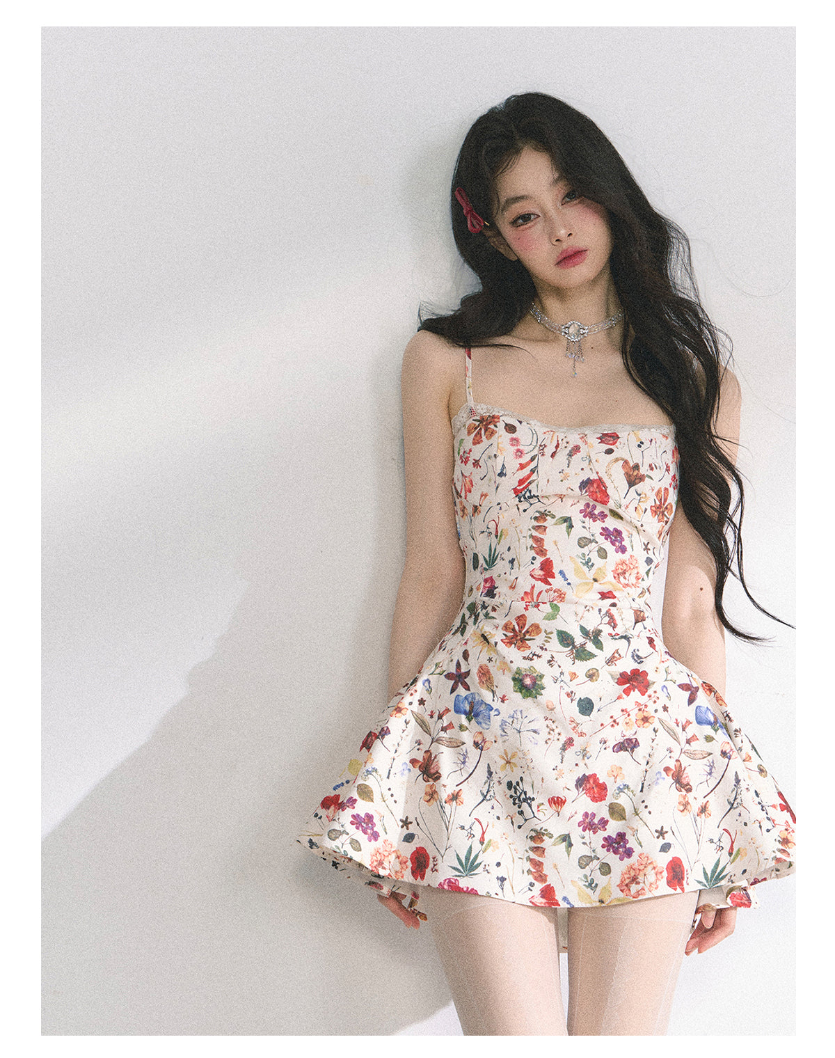 SHAOYEYAN French Floral Lace Sundress