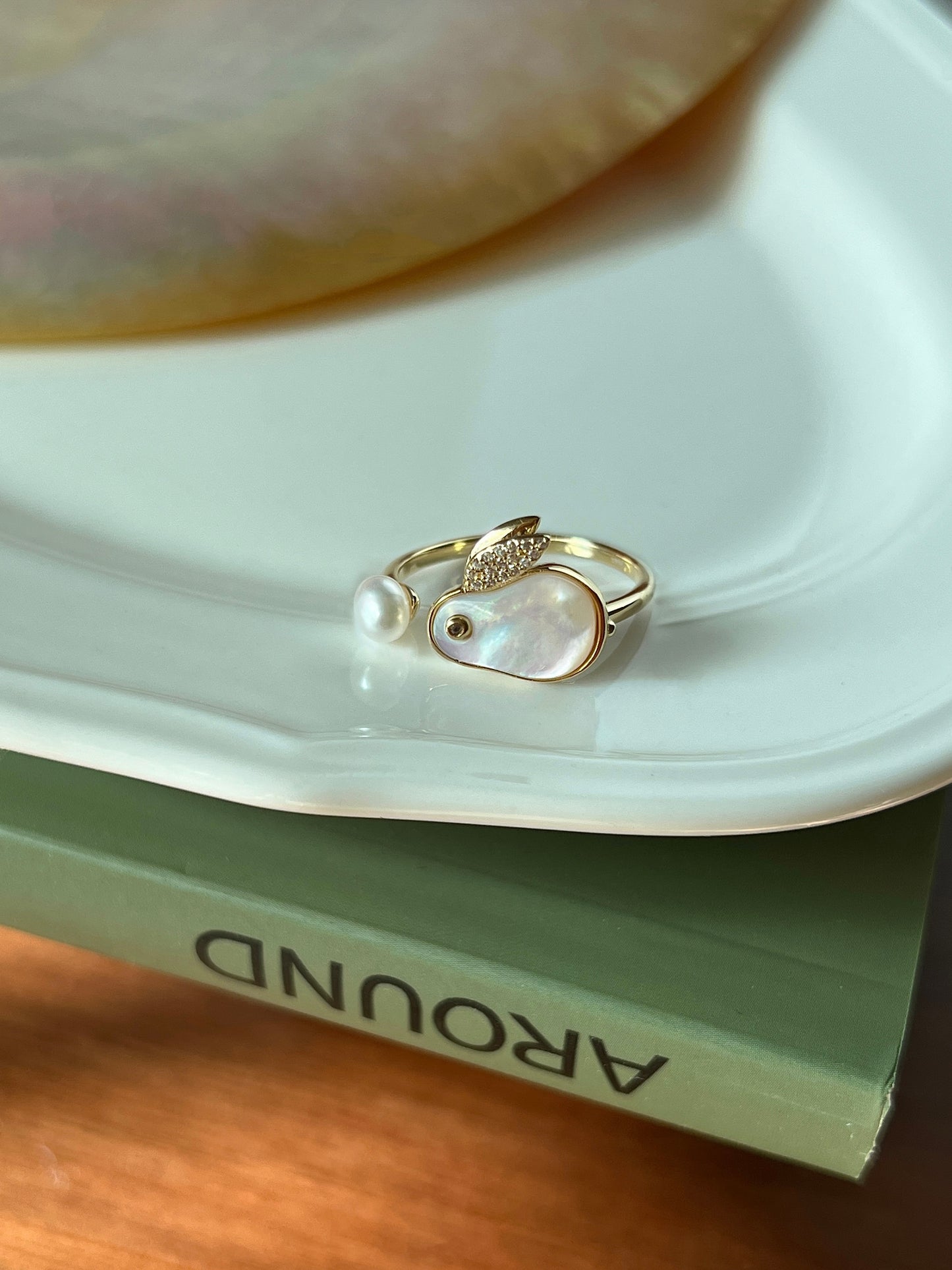 VIGVOG 2024 Bunny Pearl Ring Collection