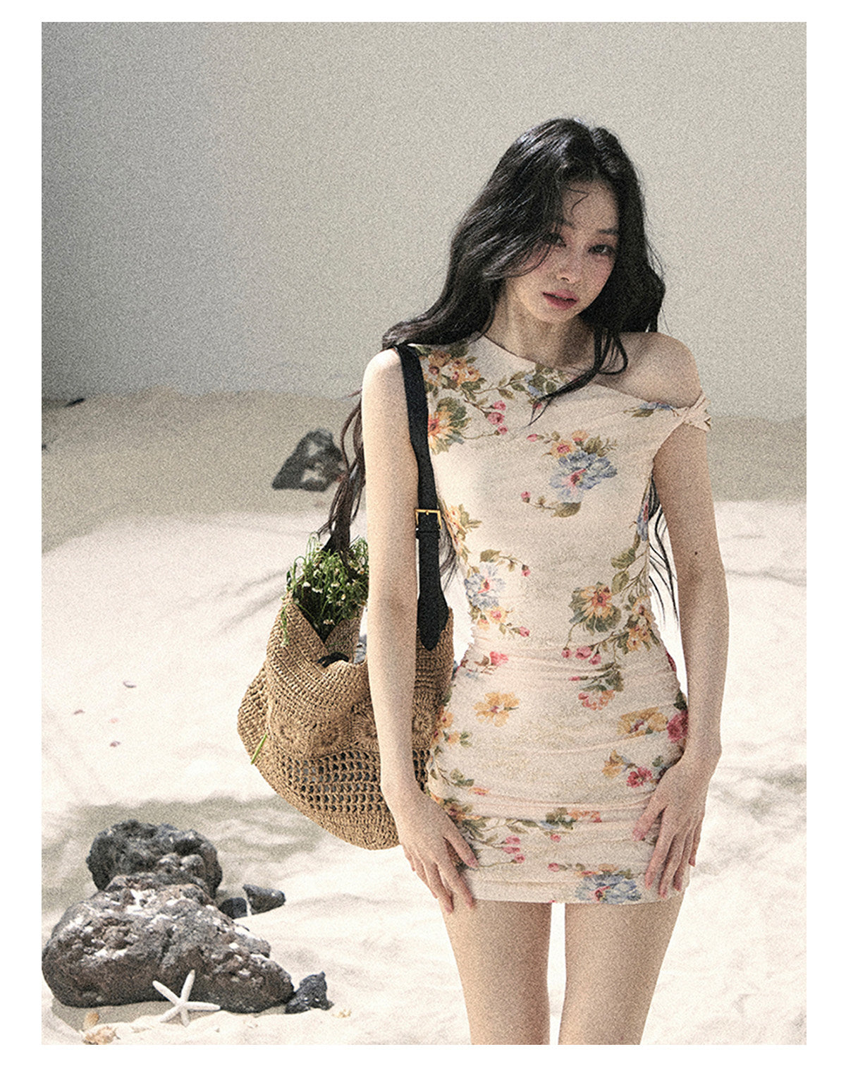 ShaoYeYan Aomalm I Await the Bloom French Elegant Dress