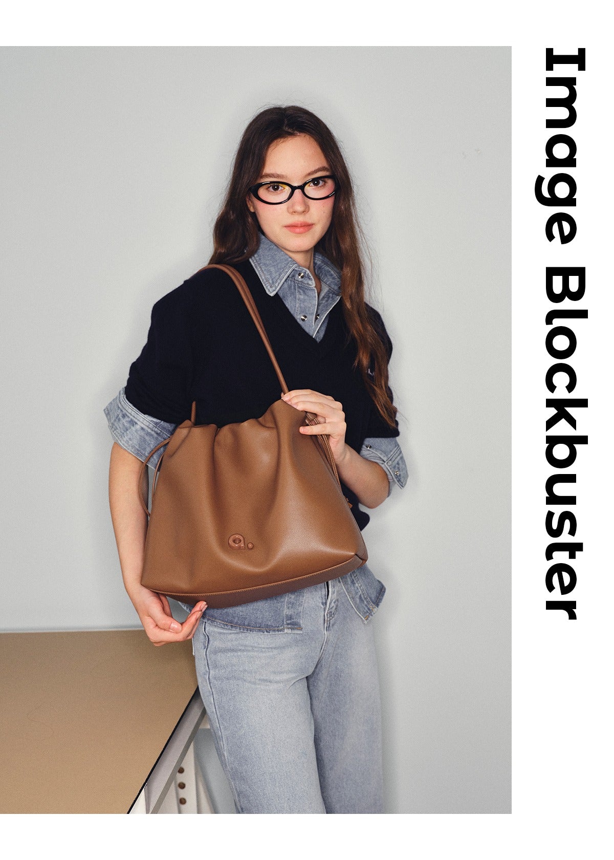 MUVA 'Cloud Roll' Leather Tote