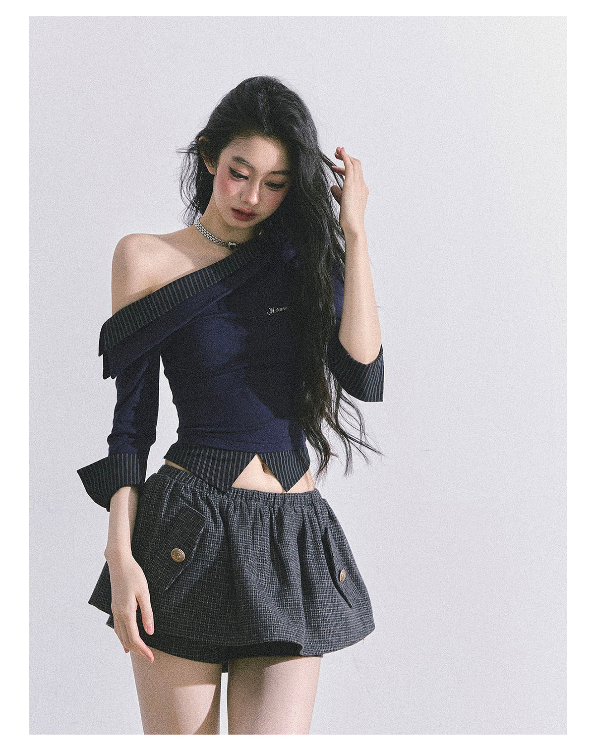 SHAOYEYAN Off-Shoulder Slimming T-Shirt