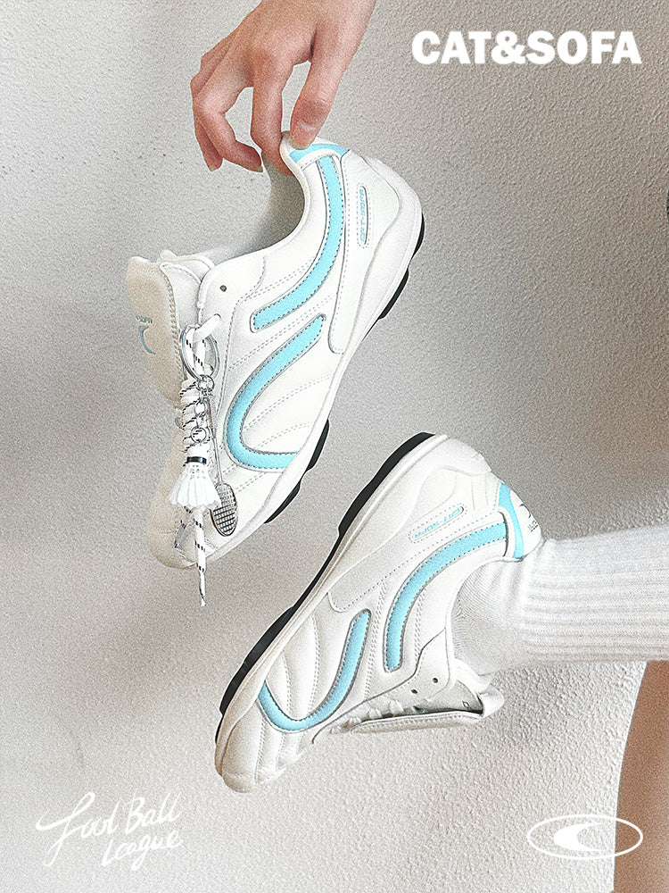 Cat&Sofa Retro Football Sneakers