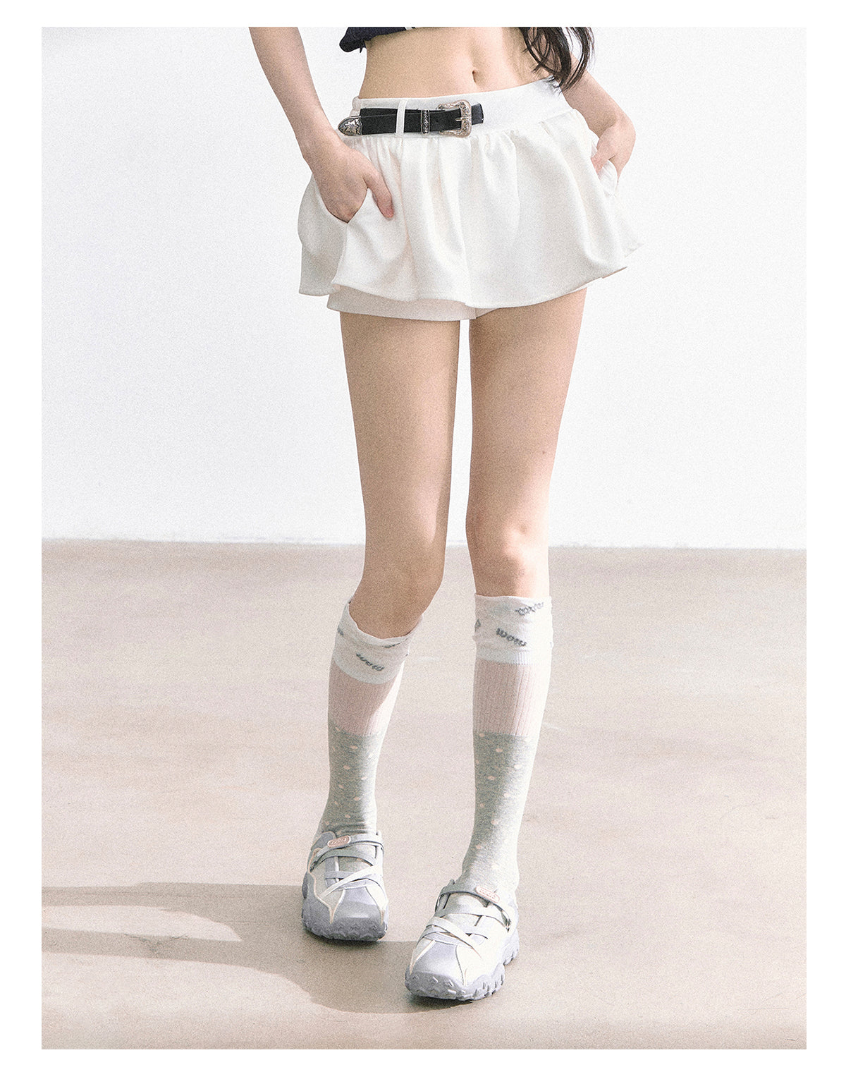 SHAOYEYAN American Style A-Line Mini Skirt