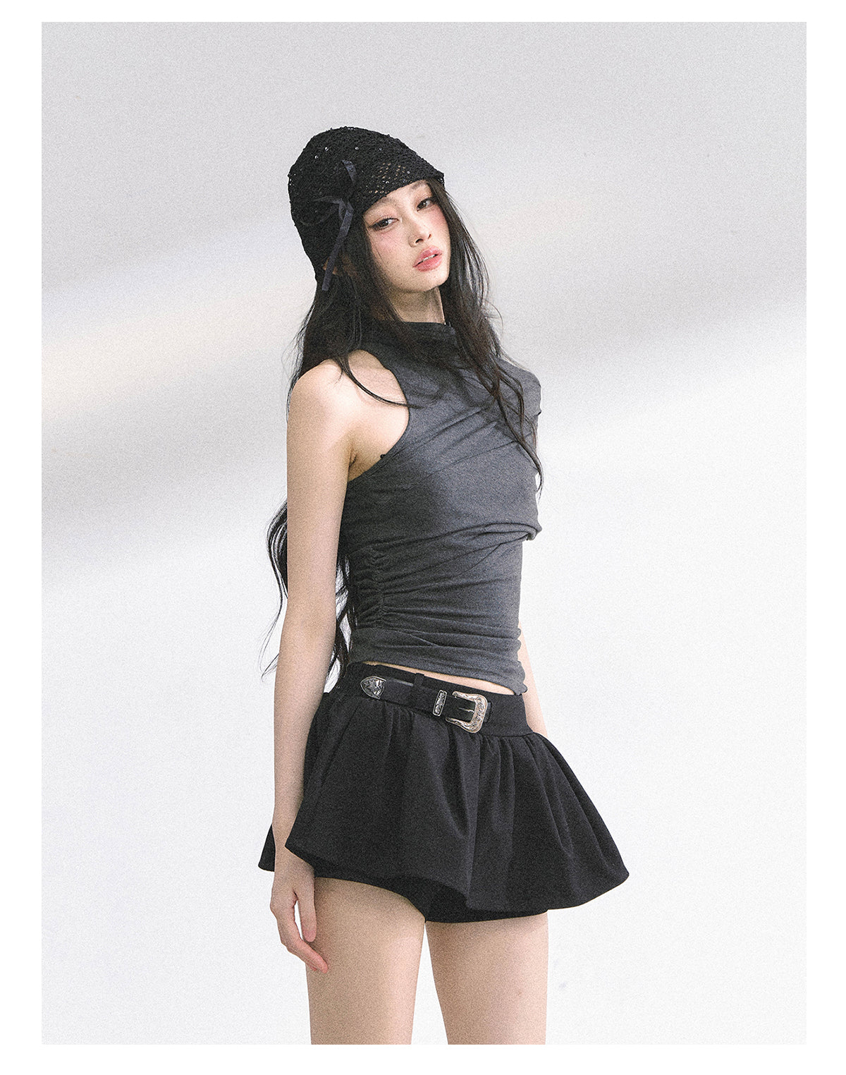 SHAOYEYAN Two-Way Crop Top