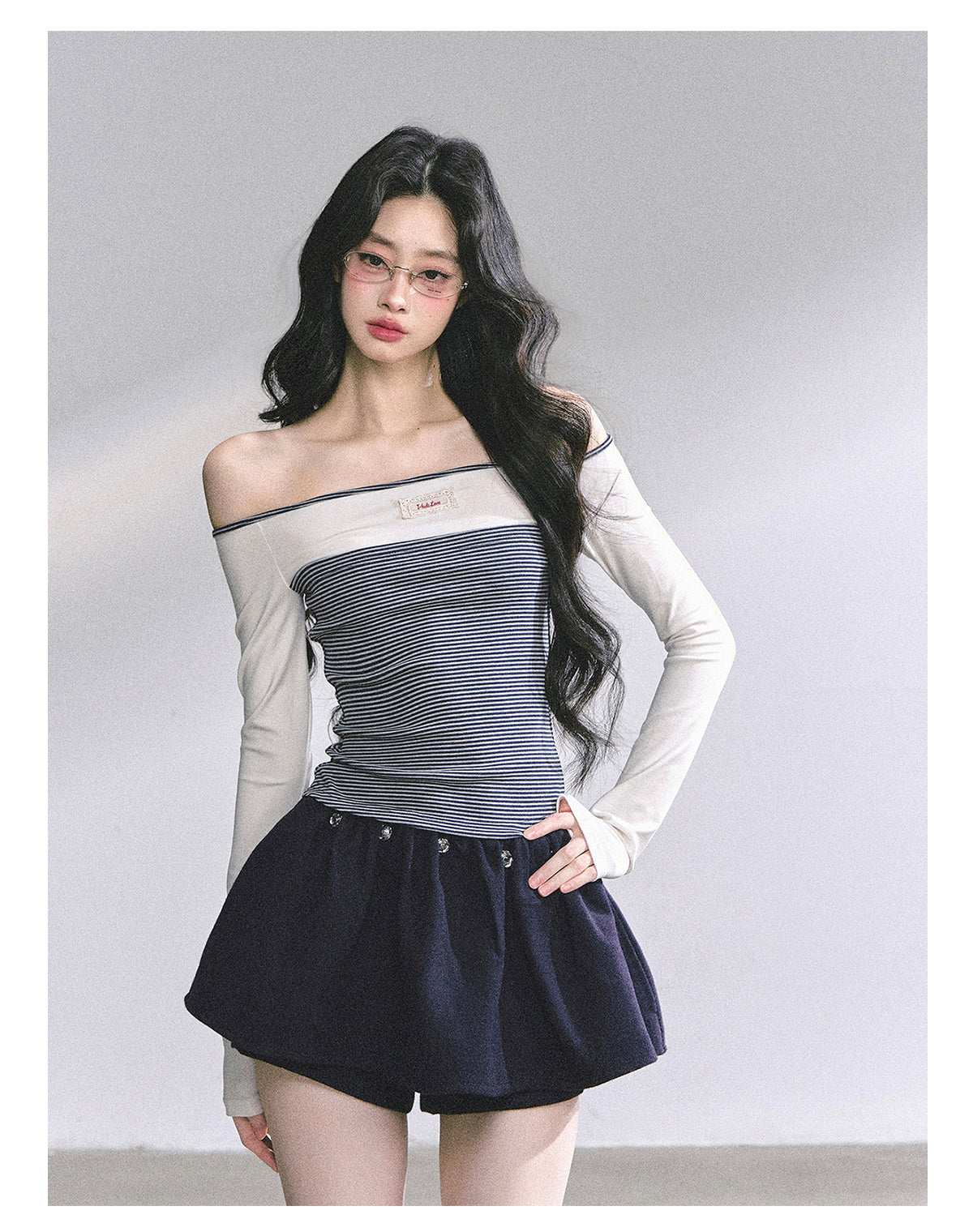 SHAOYEYAN Miu-Style Korean Tee