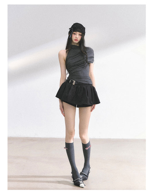 SHAOYEYAN Two-Way Crop Top