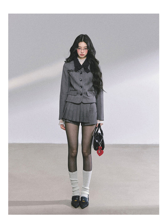 ShaoYeYan Miu-Inspired French Academy Style Two-Piece Set