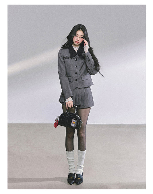 ShaoYeYan Miu-Inspired French Academy Style Two-Piece Set