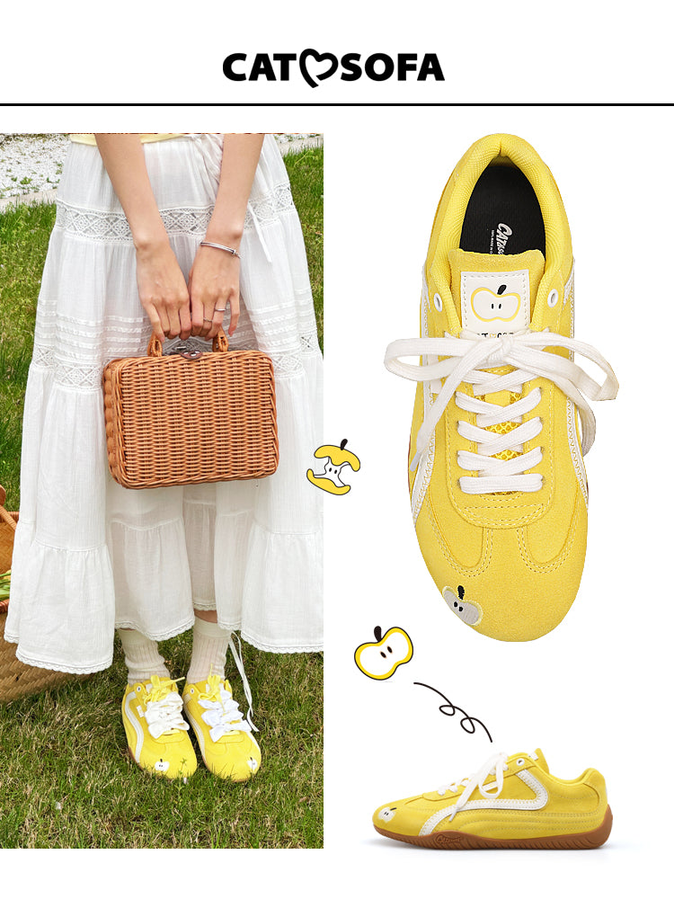 Cat&Sofa Emoji-Lab Series Apple Racing Shoes