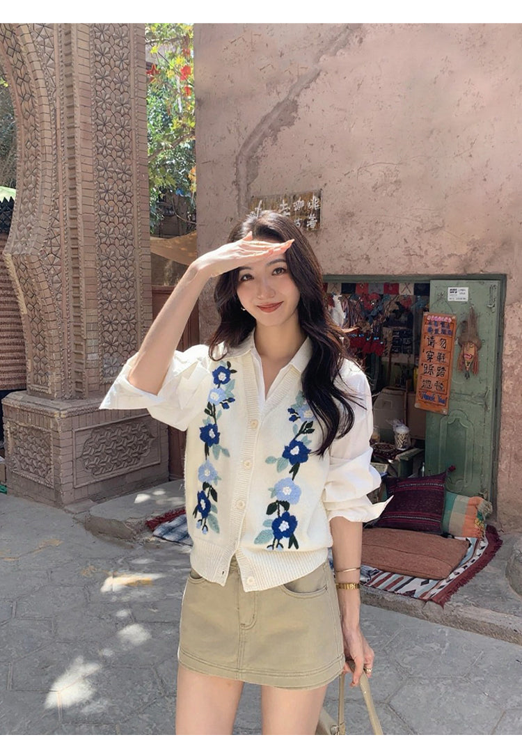 MULVAN Embroidered Vest