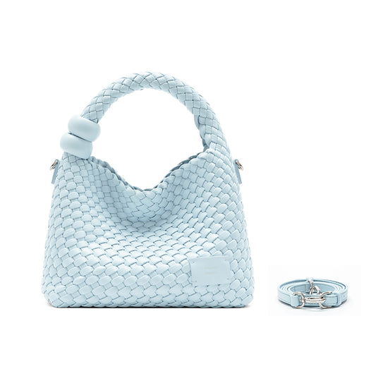 MUVA 'Whisper Weave' Mini Woven Bag