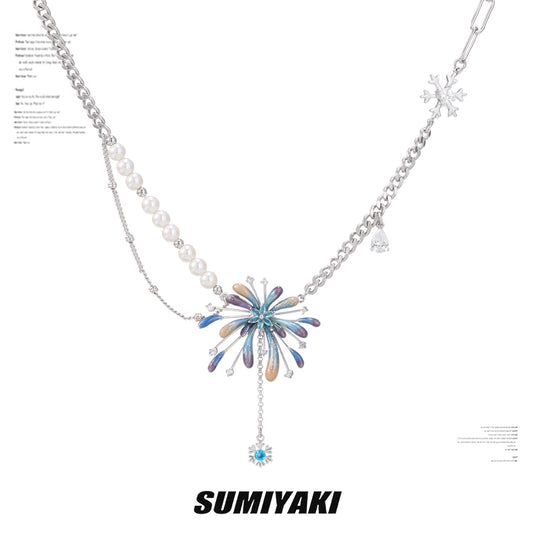 SUMIYAKI Celestial Fireworks Pearl Necklace