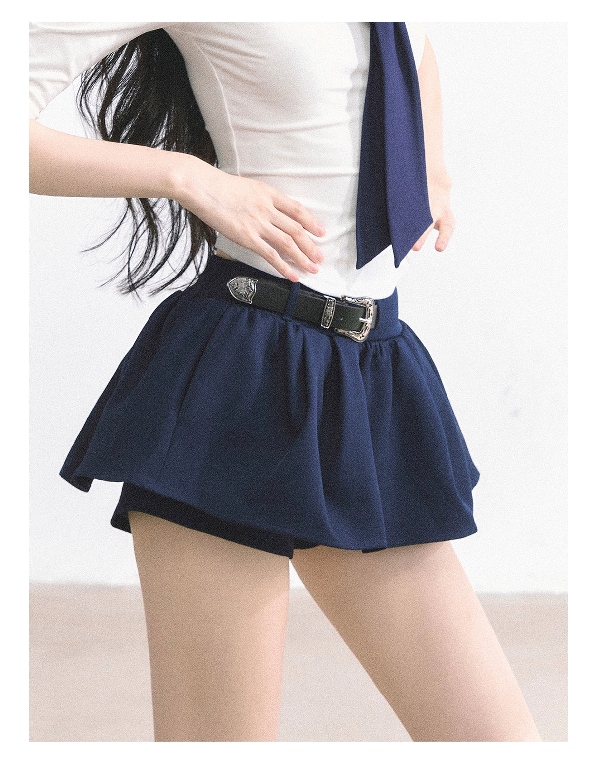 SHAOYEYAN American Style A-Line Mini Skirt