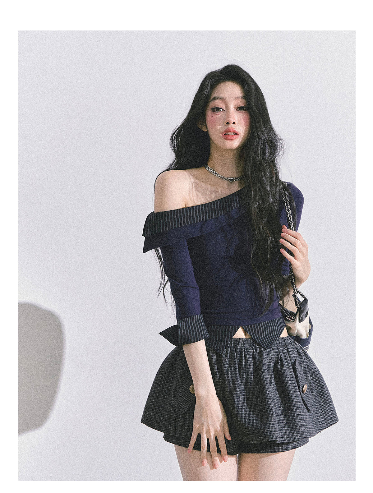 SHAOYEYAN Off-Shoulder Slimming T-Shirt