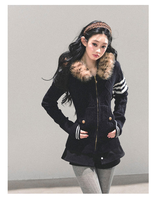 ShaoYeYan Only She Walked By Hooded Sweater