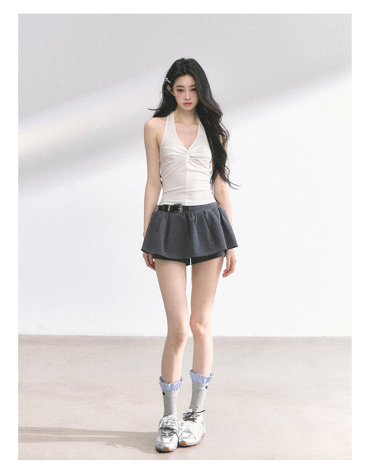 SHAOYEYAN French Lace Backless Top