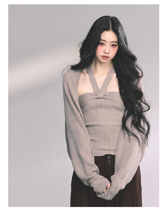 ShaoYeYan Spoiled Heiress French Knit Set