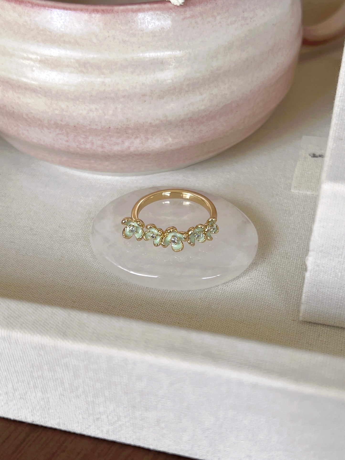 VIGVOG 2024 Enamel Butterfly Ring Collection
